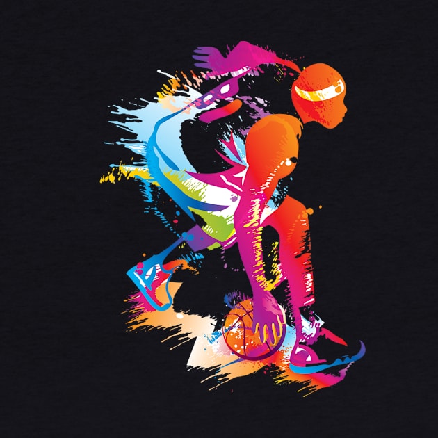 In love with Basketball, unisex design by Stell_a